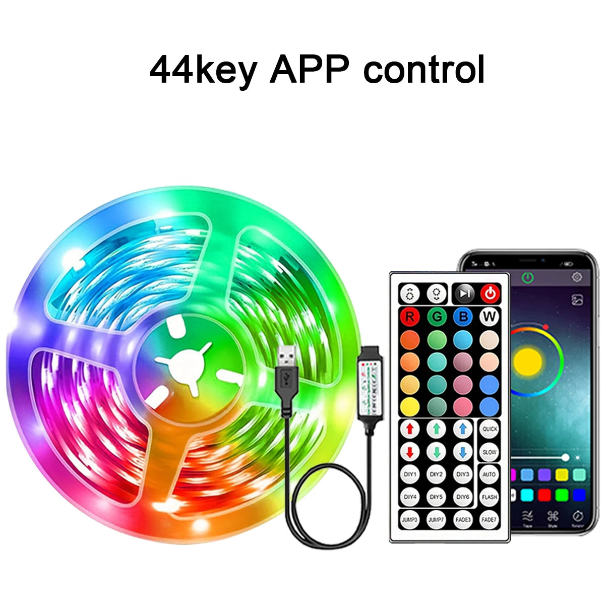 YourLEDshop™ RGB Led Strip Lights
