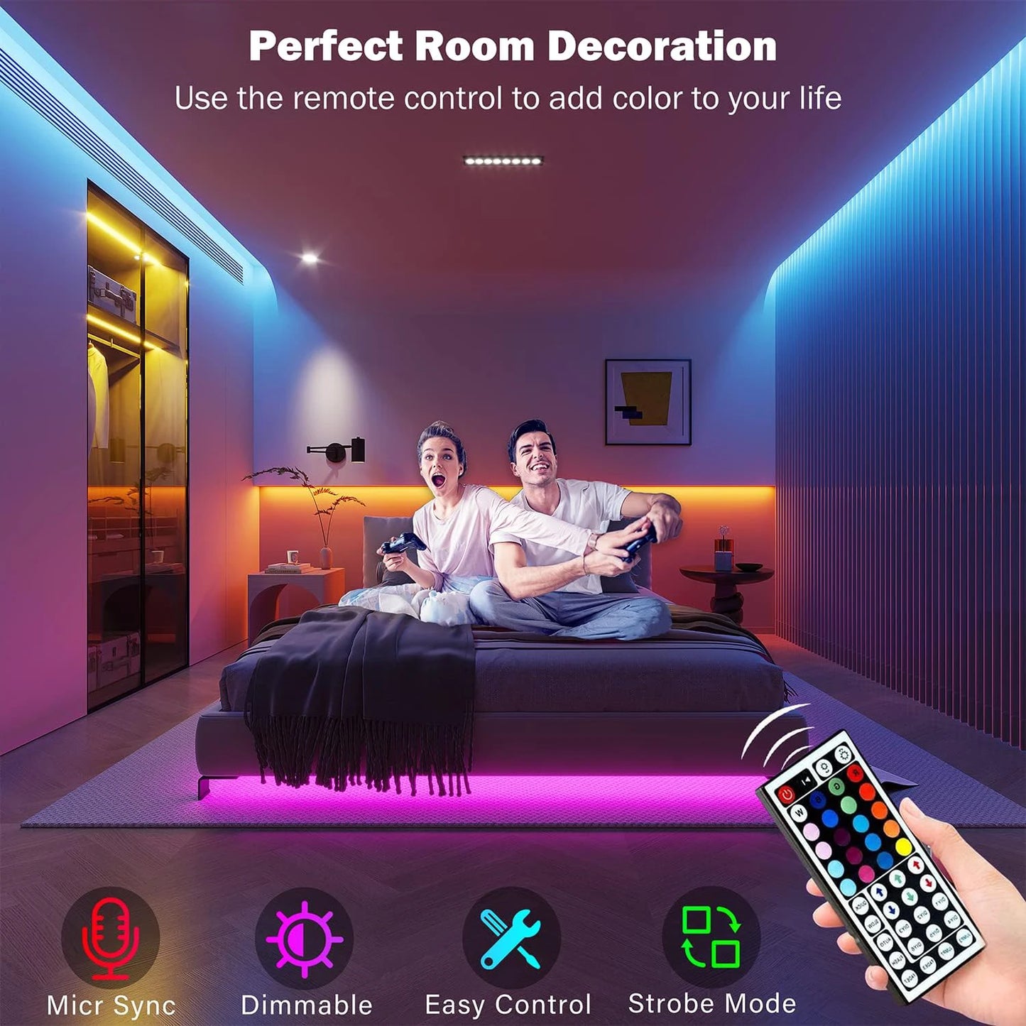 YourLEDshop™ RGB Led Strip Lights